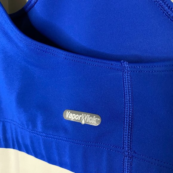 The North Face Vapor Wick Racer Back Sports Bra Blue Size Large - Picture 3 of 8